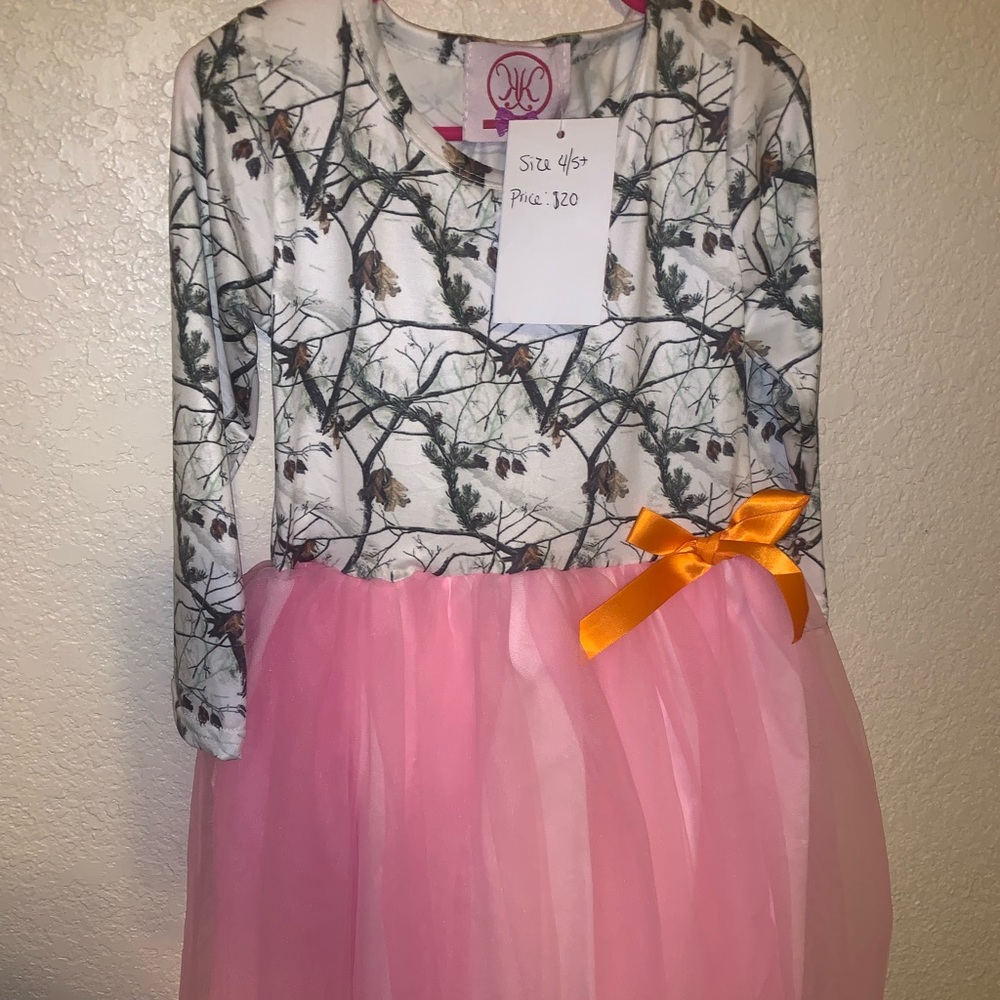 Snow Camo tutu dress